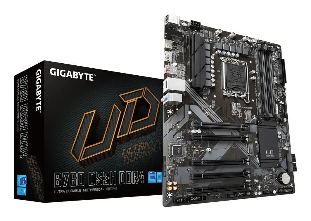 Gigabyte B760 DS3H DDR4 LGA1700 ATX -emolevy