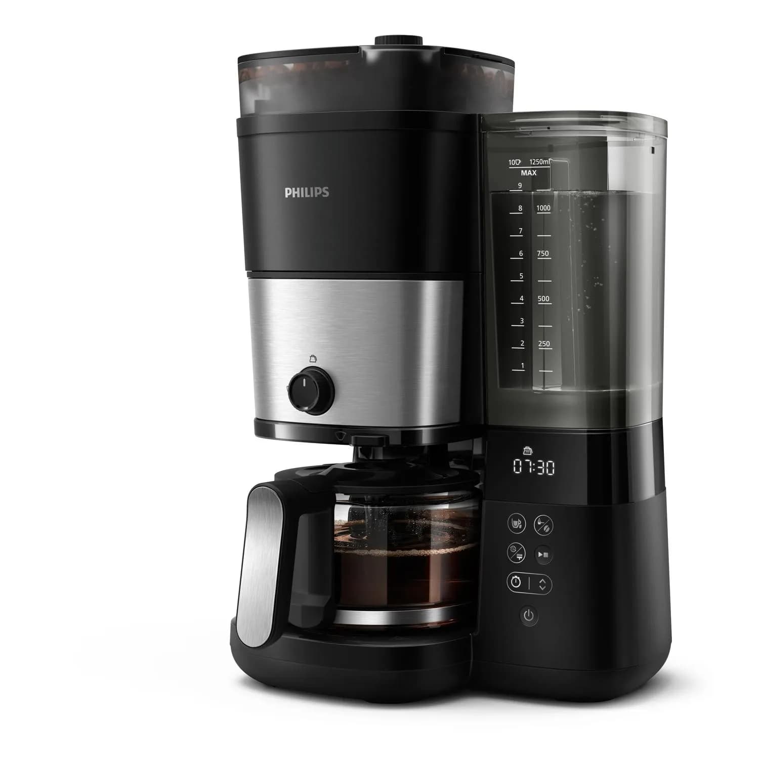 Kaffebryggare med kvarn All-in-1 Brew HD7888/01