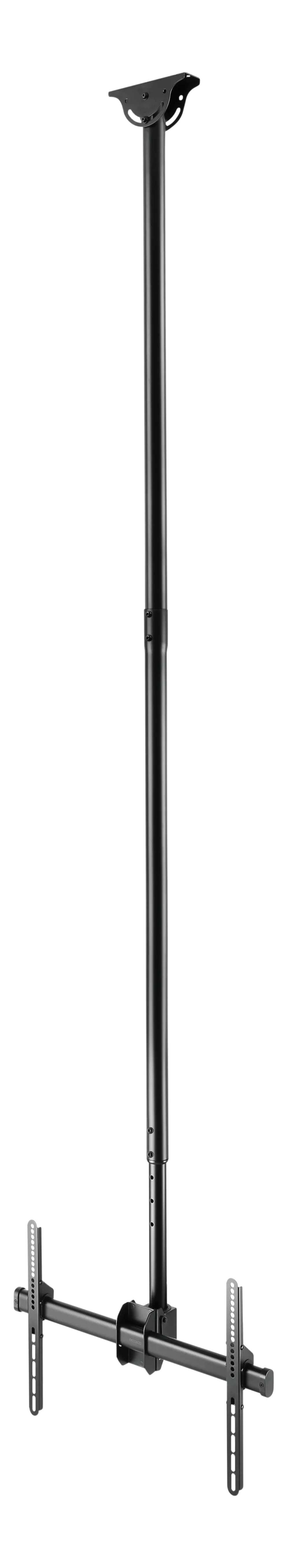 DELTACO Office Telescopic Single TV Ceiling,2500mm-3000mm,50kg,37"-70"