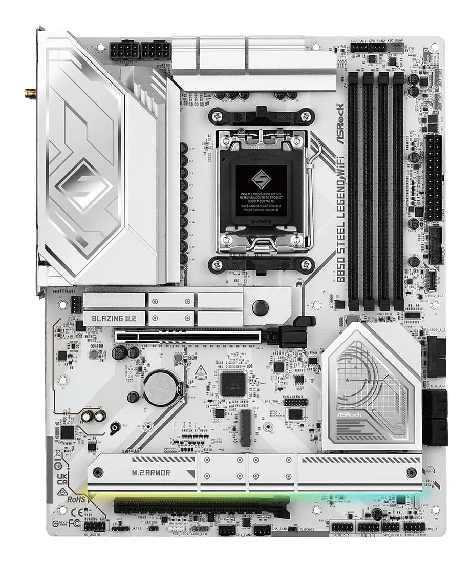 ASRock B850 Steel Legend WiFi 7 AM5 ATX -emolevy