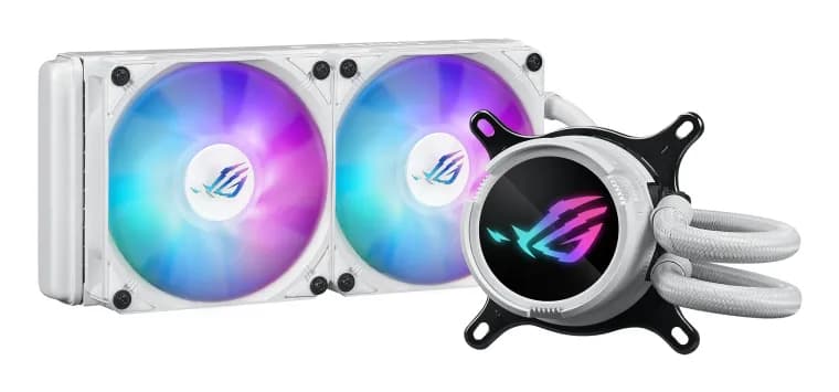 Asus ROG Strix LC III 240mm ARGB -nestejäähdytin, valkoinen