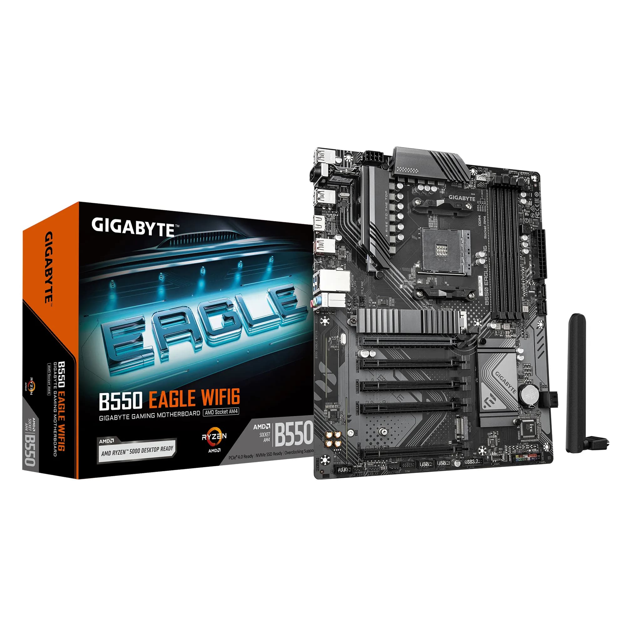 Gigabyte B550 EAGLE WiFi 6 AM4 ATX -emolevy