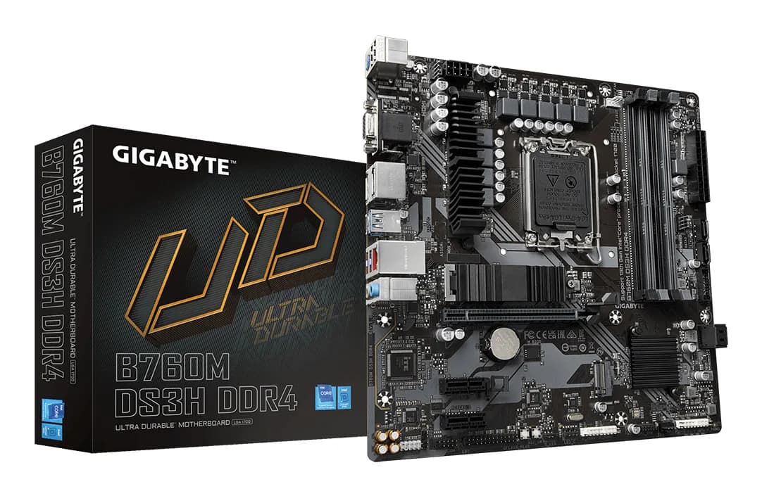 Gigabyte B760M DS3H DDR4 LGA1700 mATX -emolevy
