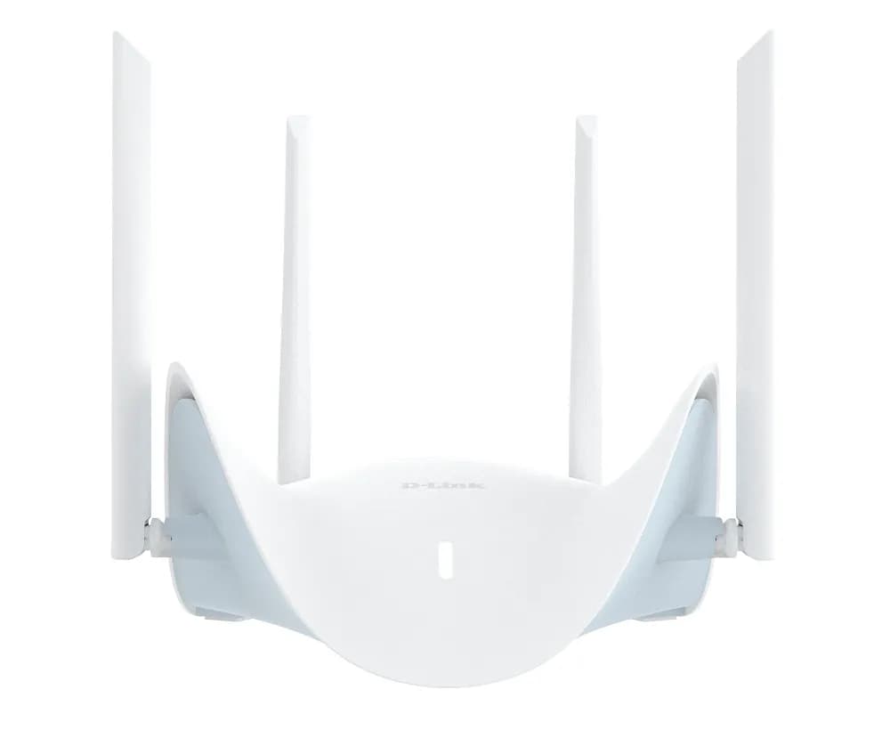D-Link AQUILA PRO AI BE3600 -reititin, Wi-Fi 7, Dual-band, 2,5G WAN -portilla, valkoinen