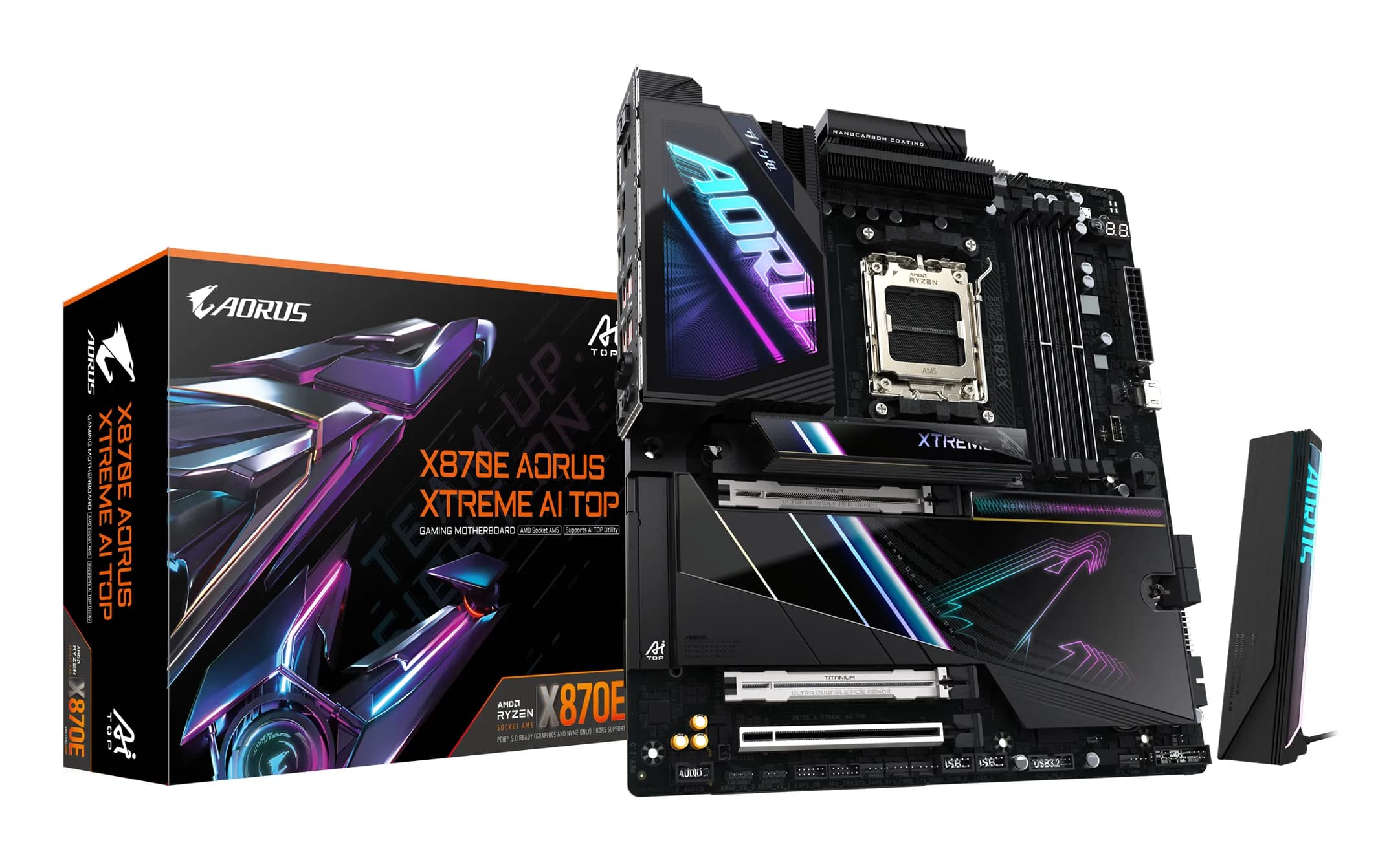 Gigabyte X870E AORUS XTREME AI TOP WiFi 7 AM5 E-ATX -emolevy