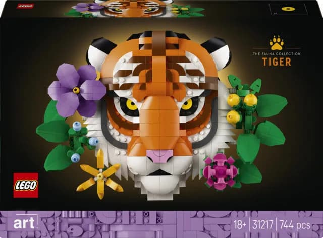 LEGO Art The Fauna Collection – Tiikeri 31217