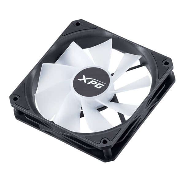 XPG VENTO R 120 PWM ARGB -tuuletin, Rifle Bearing, 120 mm, musta