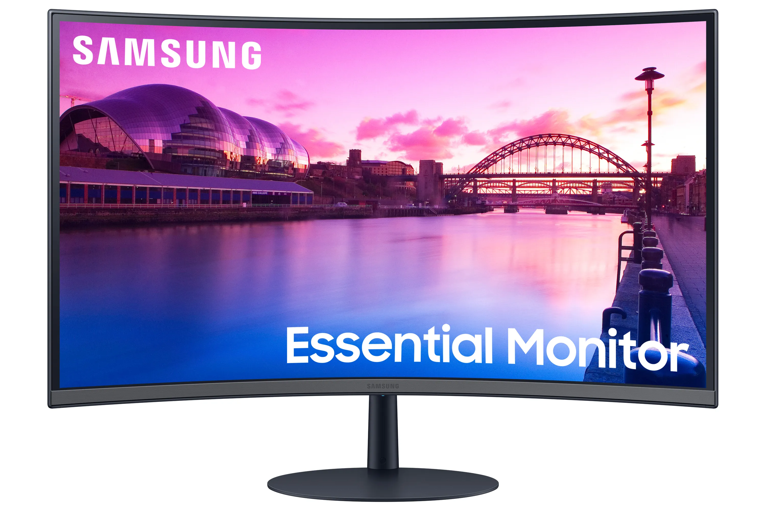 Samsung S27C390EAU 27" Full HD, VA -kaareva näyttö