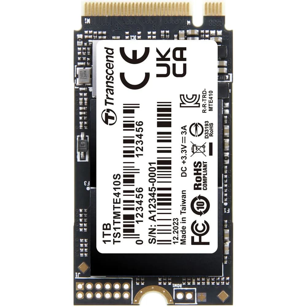 Transcend MTE410S 1 Tt M.2 PCIe 4.0 x4 NVMe -SSD-levy