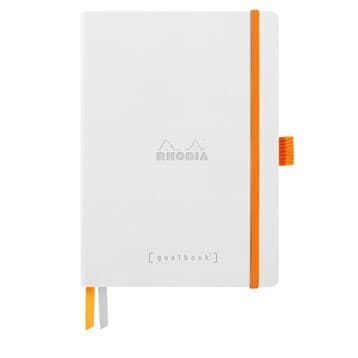 Rhodia Goalbook soft white A5 dot ivory
