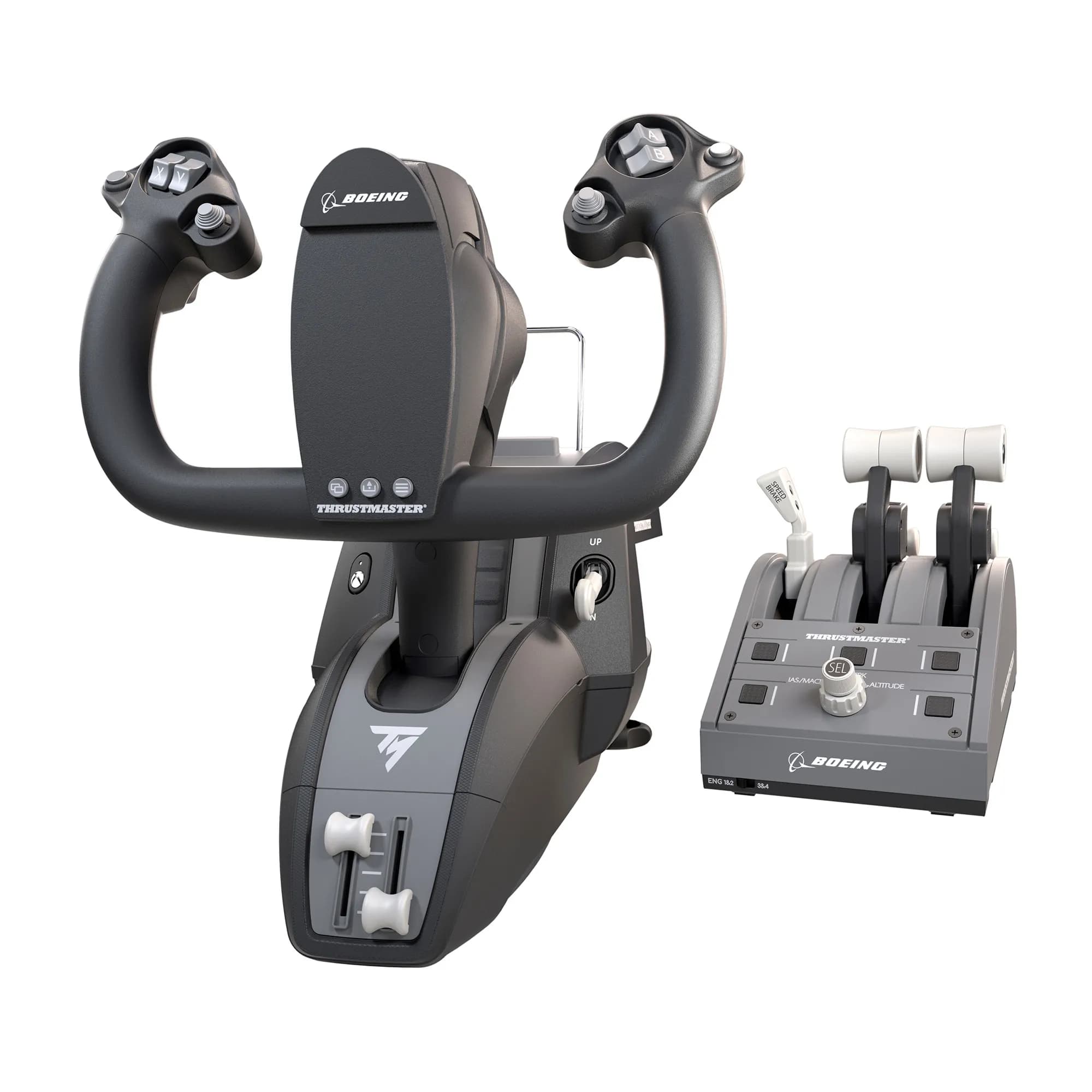 Thrustmaster Civil Aviation (TCA) Yoke Pack Boeing Edition - yoke and throttle, PC
