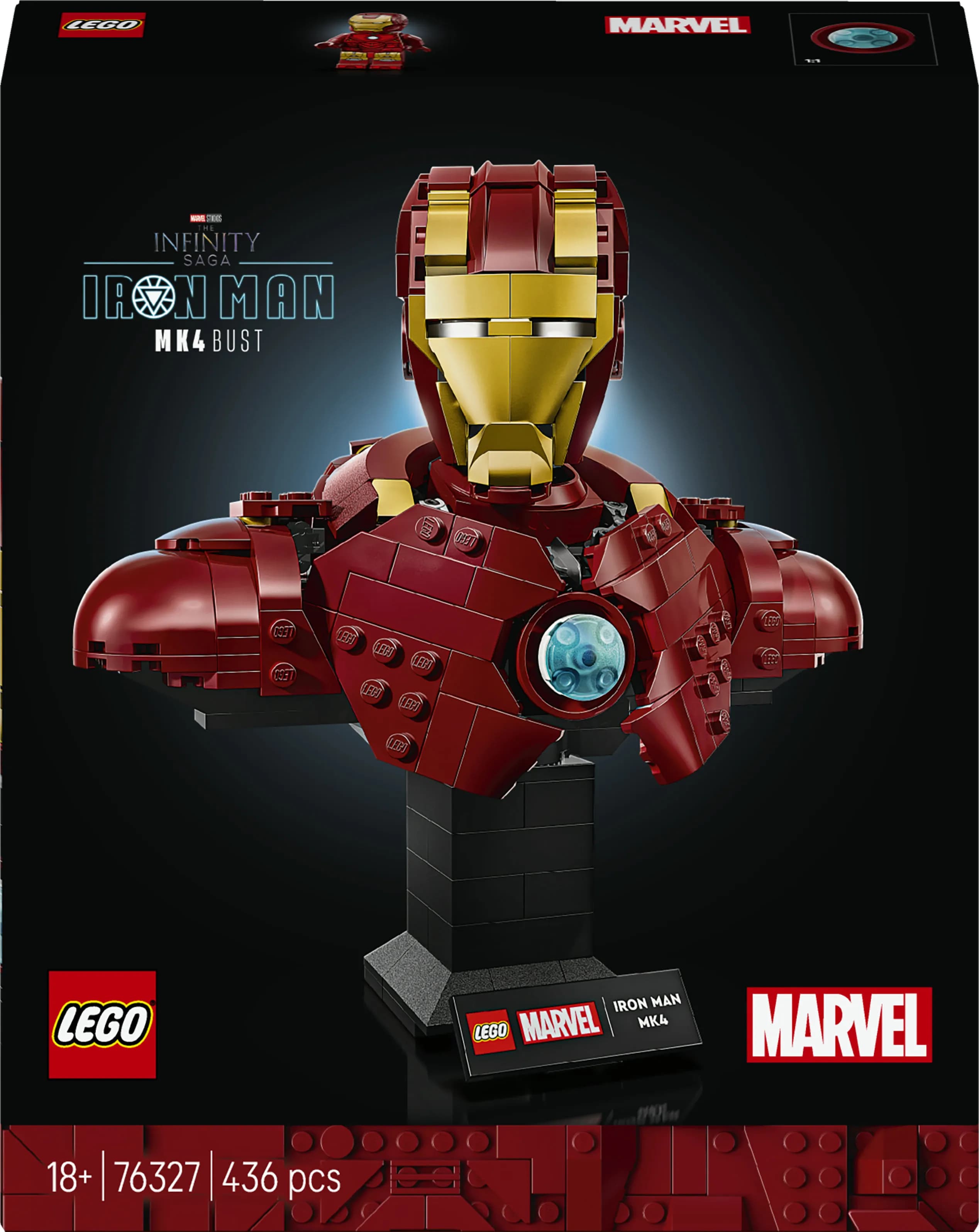 LEGO Marvel Iron Man MK4 –rintakuva 76327