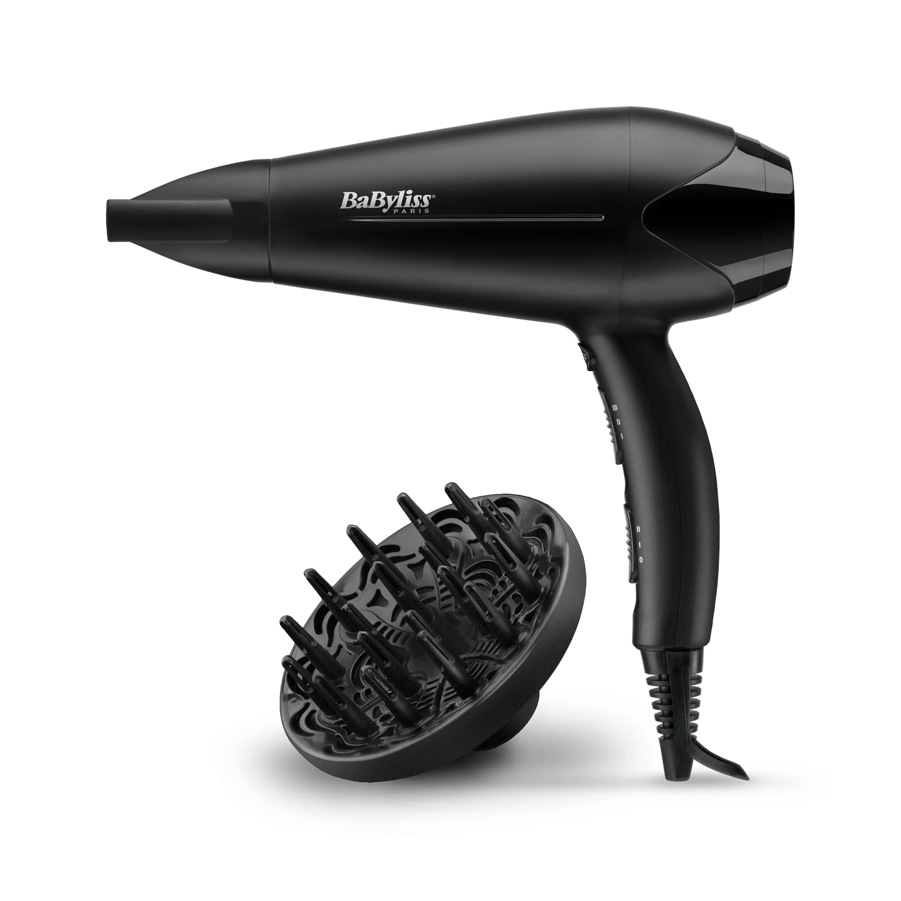BaByliss D563DE Power Dry, 2100 W -hiustenkuivaaja, musta