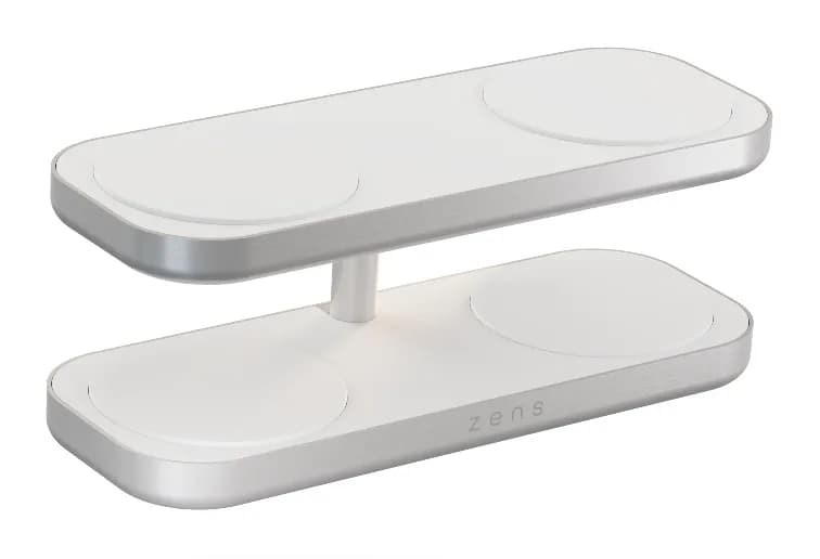 ZENS Wireless Charger Quattro Pro 4 Qi2 White