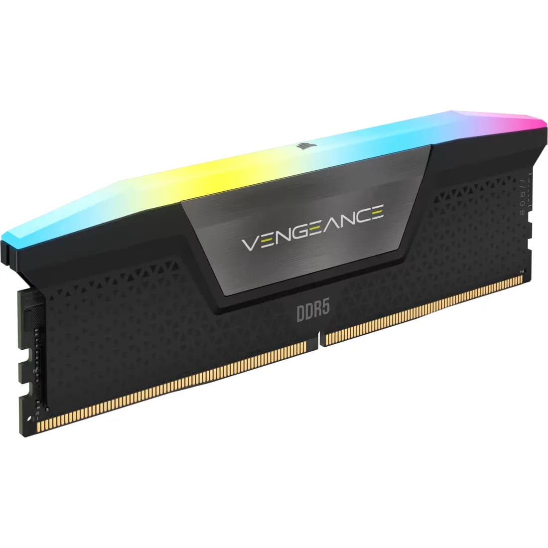Corsair VENGEANCE RGB 32 Gt (1 x 32 Gt) DDR5 5200 MHz, CL40 -muisti, harmaa (EXPO)