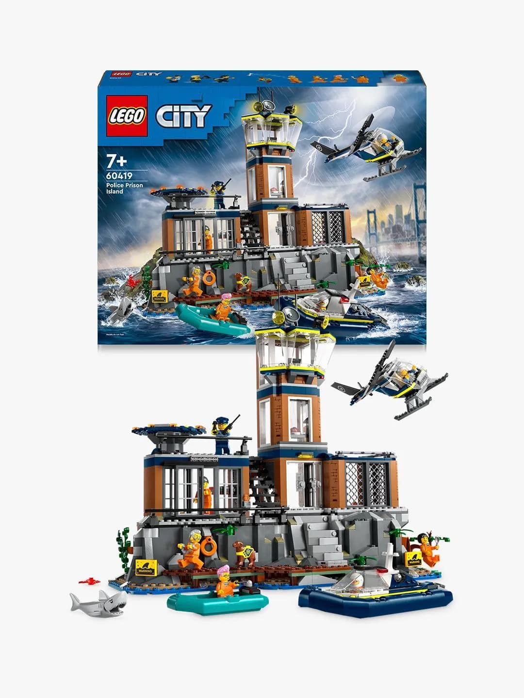 LEGO City Poliisivoimien Vankisaari 60419