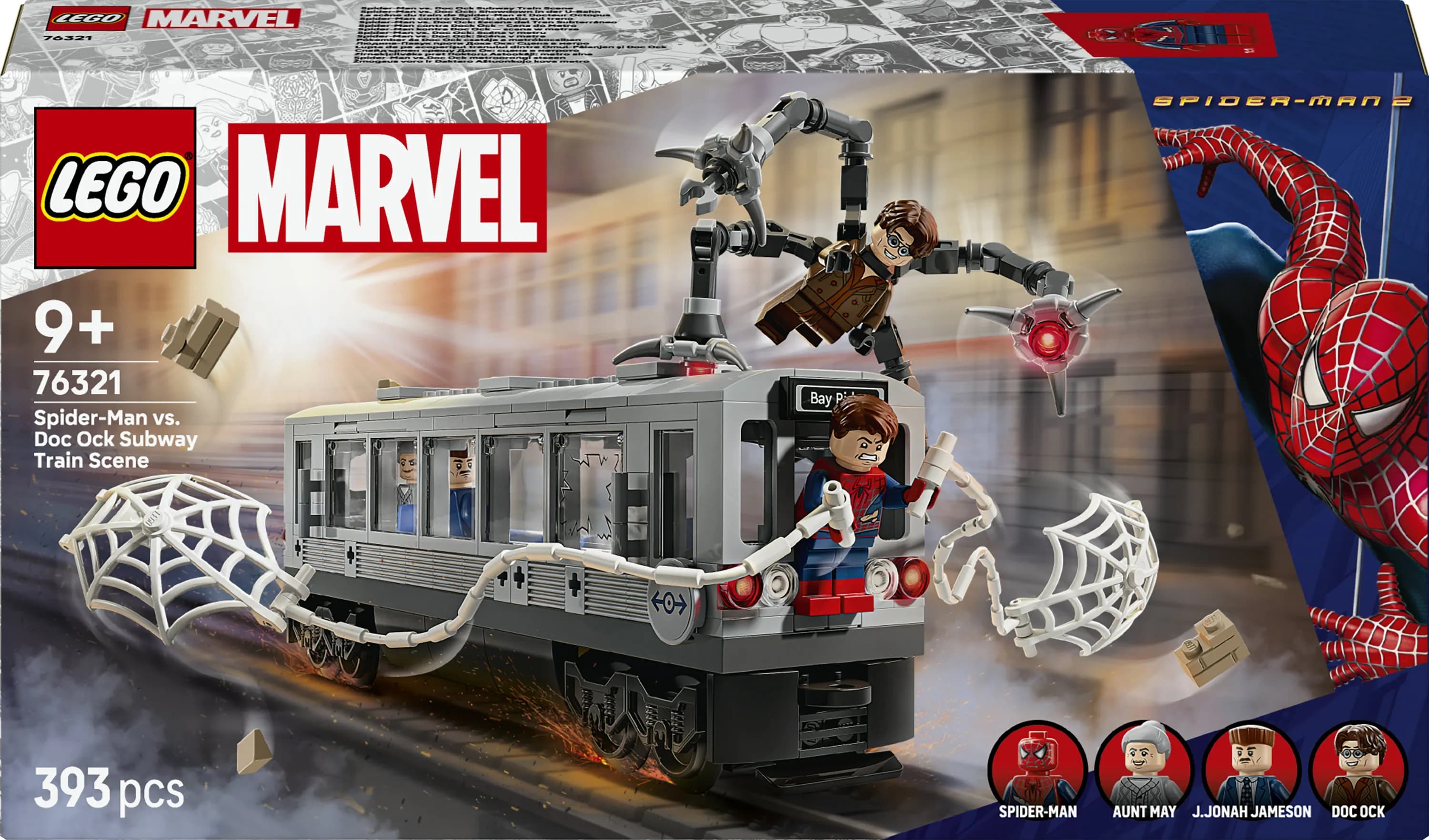 LEGO Marvel Spider-Man vastaan Doc Ock – Taistelu junassa 76321
