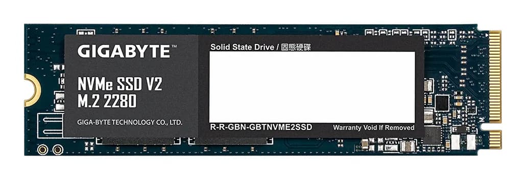 GIGABYTE 256 GB NVMe PCI Express 3.0 x4 M.2 2280 SSD-levy