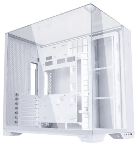 Lian Li O11 Vision Compact -miditornikotelo ikkunalla, valkoinen