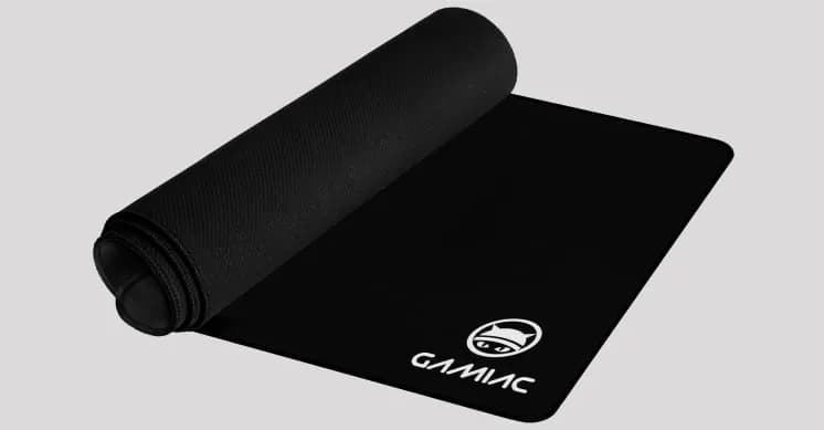 GAMIAC XL10 -pelihiirimatto, 1200x600 mm, musta