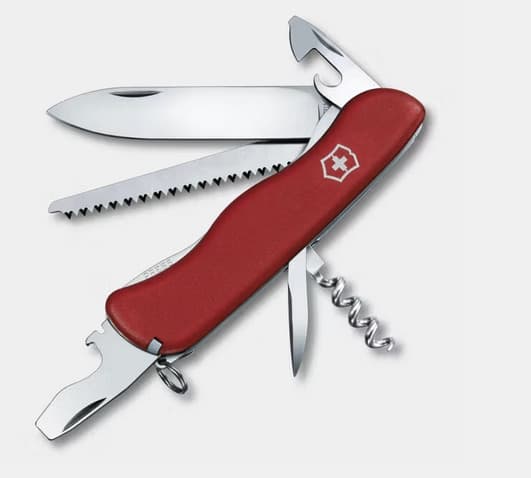 Victorinox Forester 111 mm suuri taskuveitsi - punainen