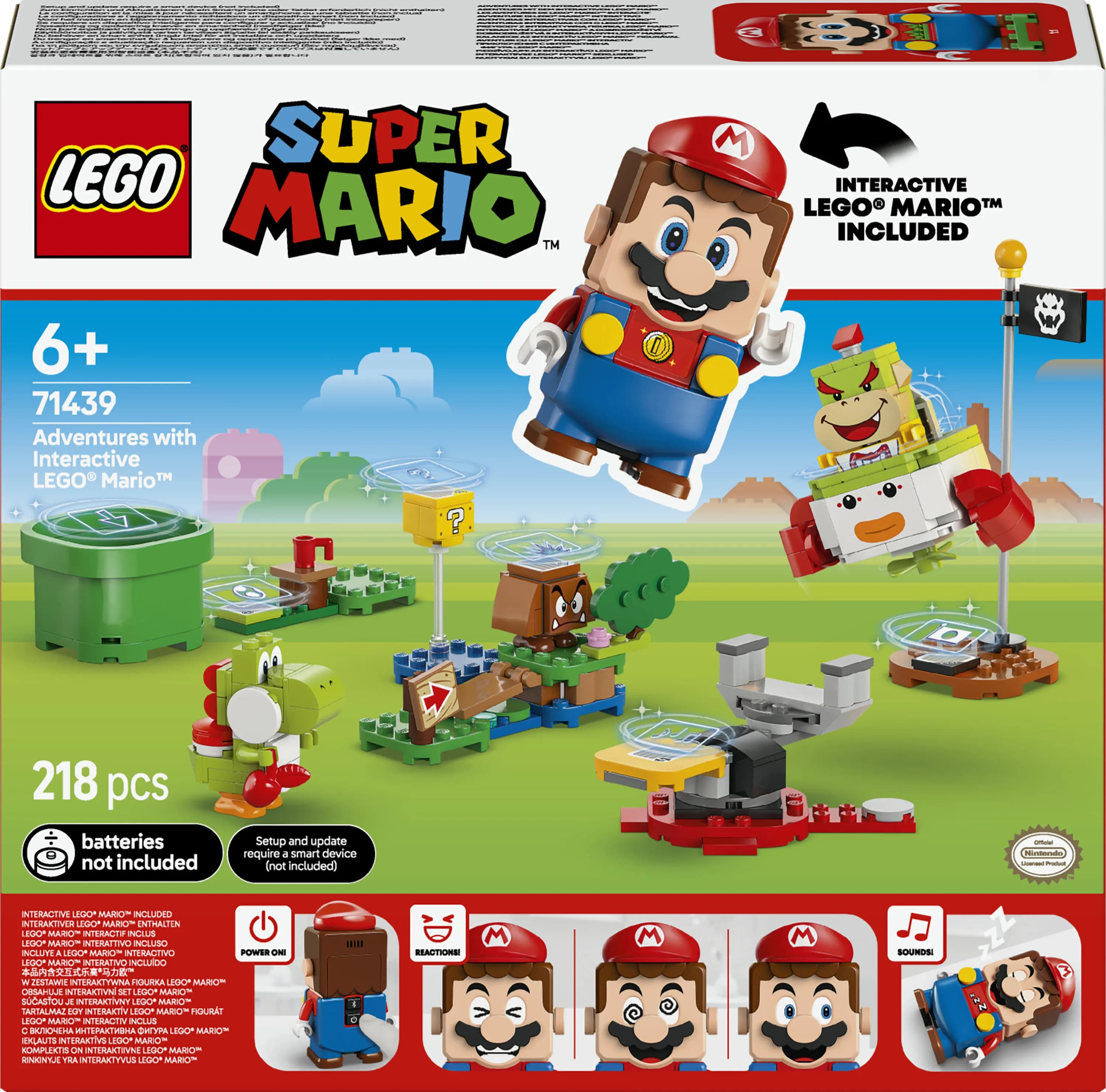 LEGO Super Mario Interaktiivisen LEGO Mario hahmon seikkailut 71439