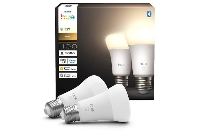 PHILIPS HUE E27 -LAMPPU 2 KPL WHITE