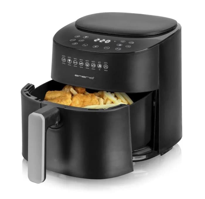 Emerio Smart Fryer AF-129369, 4,5 l, 1300 W, airfryer, musta