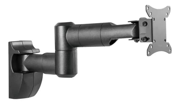 DELTACO Office ARM-0370 -seinäteline yhdelle näytölle 13-32", täysin liikuteltava, 30 kg, musta