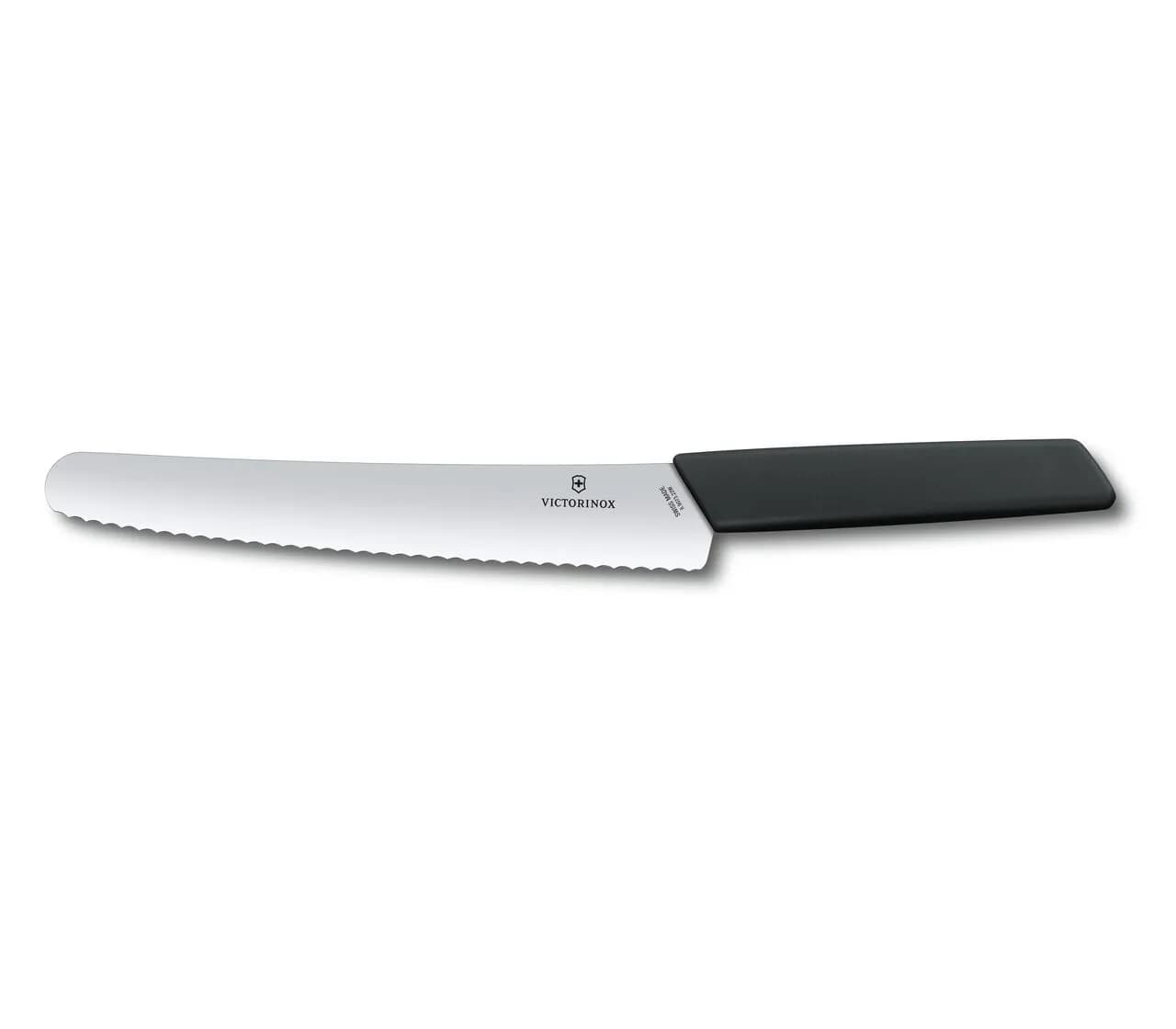 Victorinox Swiss Modern leipäveitsi, 22 cm, musta