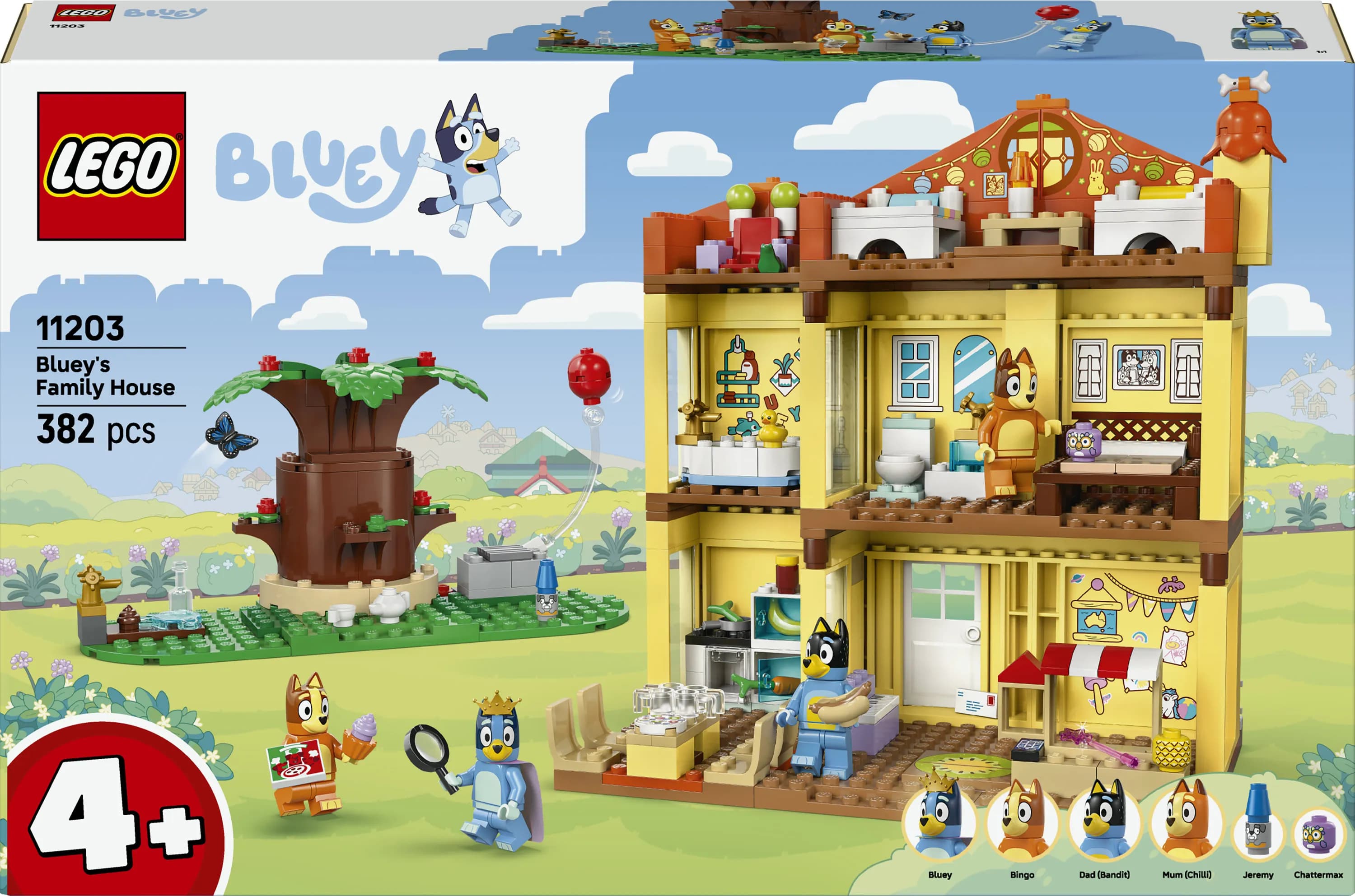 LEGO Bluey Blueyn perheen talo 11203