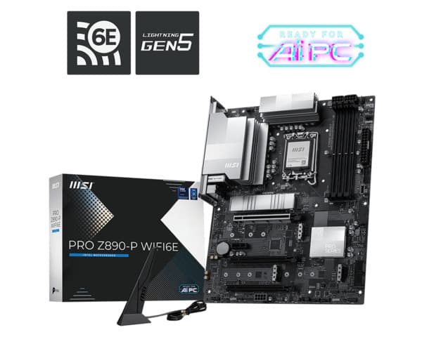 MSI PRO Z890-P WiFi 6E LGA 1851 ATX -emolevy