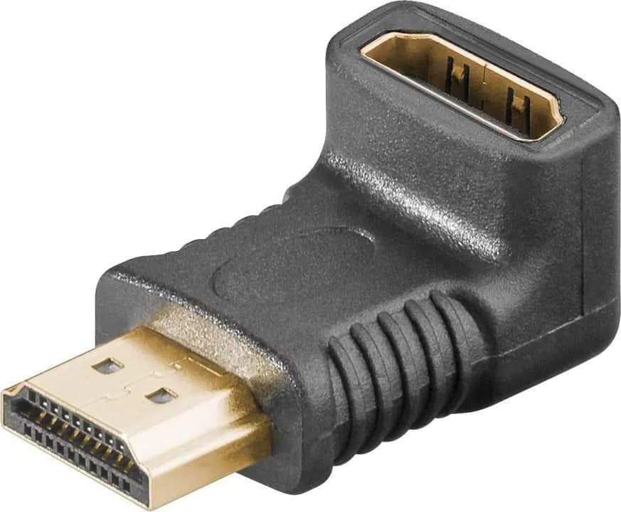 MicroConnect HDMI 19 - HDMI 19 F-M Adapter -adapteri, Musta