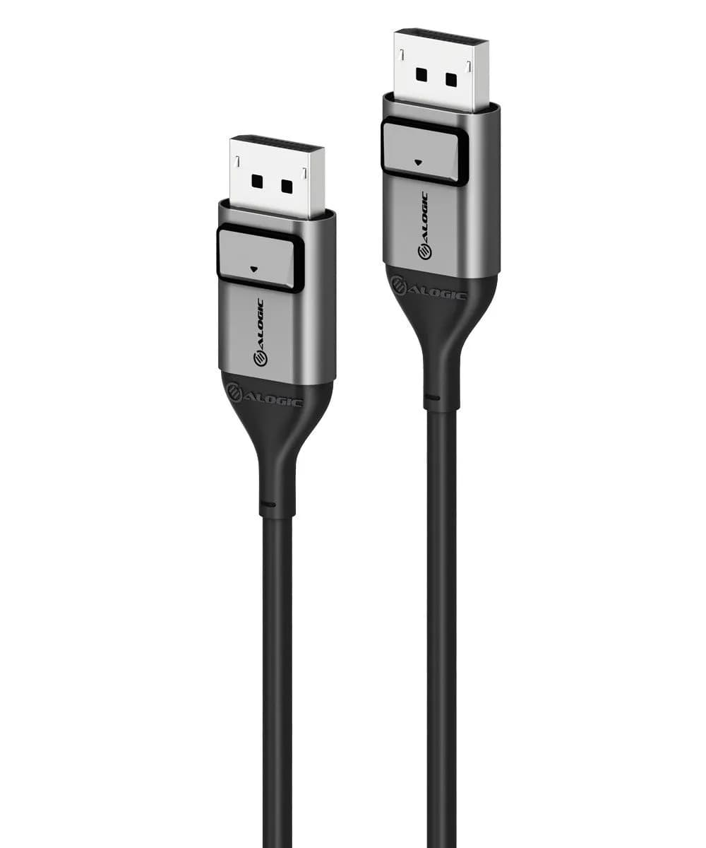 ALOGIC DisplayPort 1.4 -kaapeli, jossa 8K, 2 m, harmaa