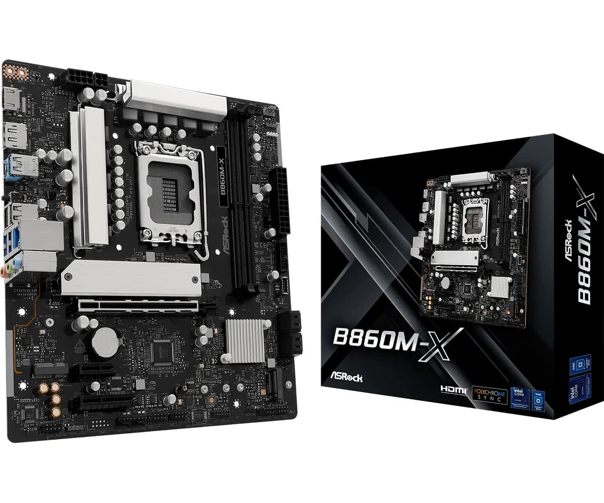ASRock B860M-X LGA1851 mATX -emolevy