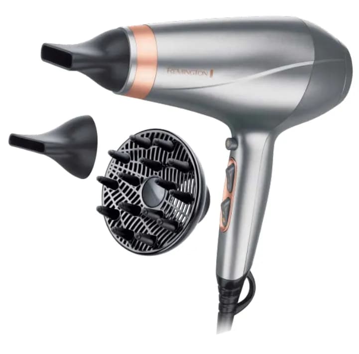 Remington Keratin Protect AC8820, 2200 W -hiustenkuivaaja, hopea