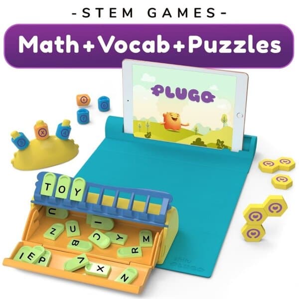 Shifu Plugo: STEM Wiz Pack - 3 in 1 - Math, Vocabulary & Puzzles