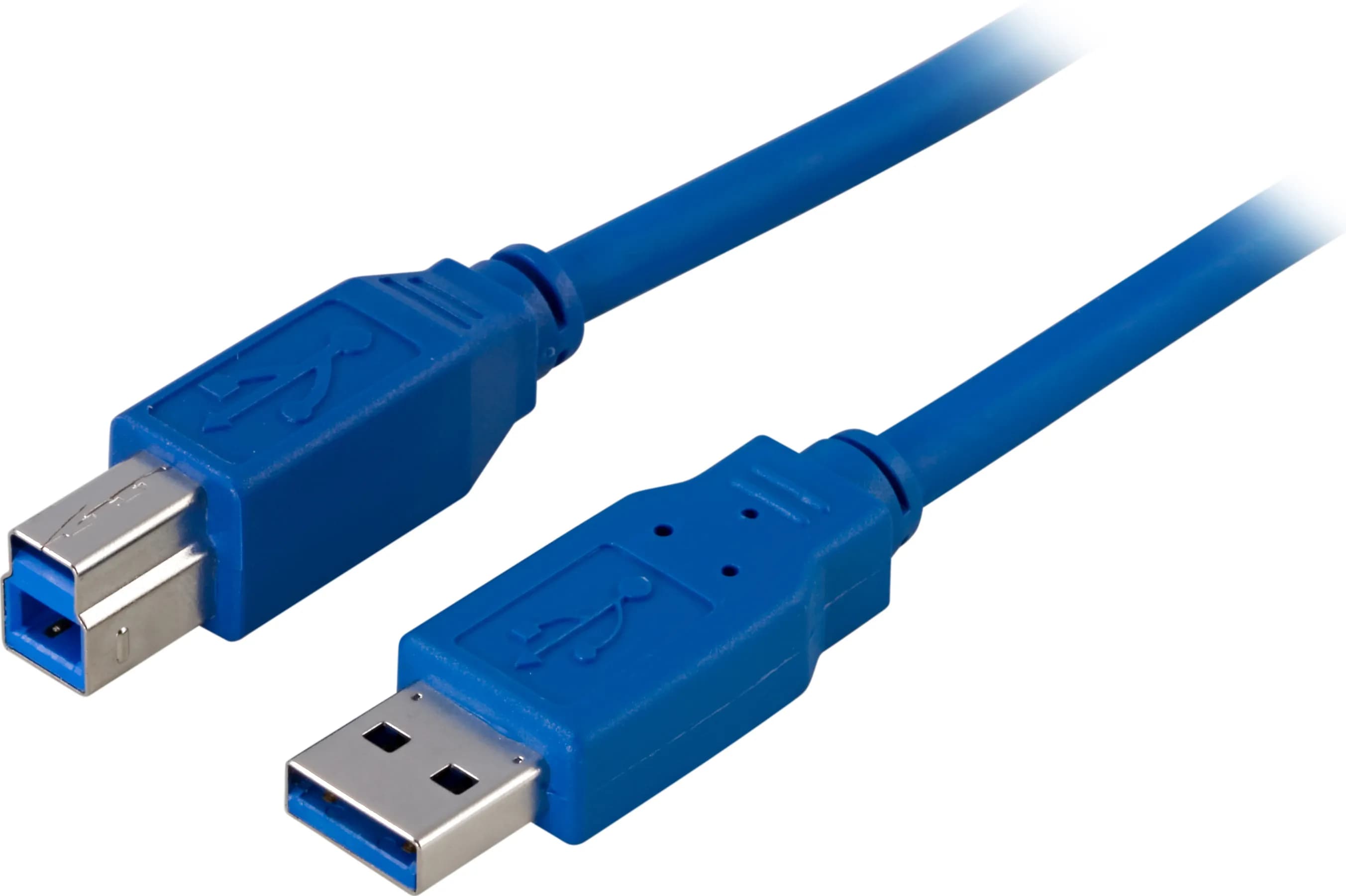 Deltaco USB 3.0 USB-A – USB-B -kaapeli, 2 m, sininen