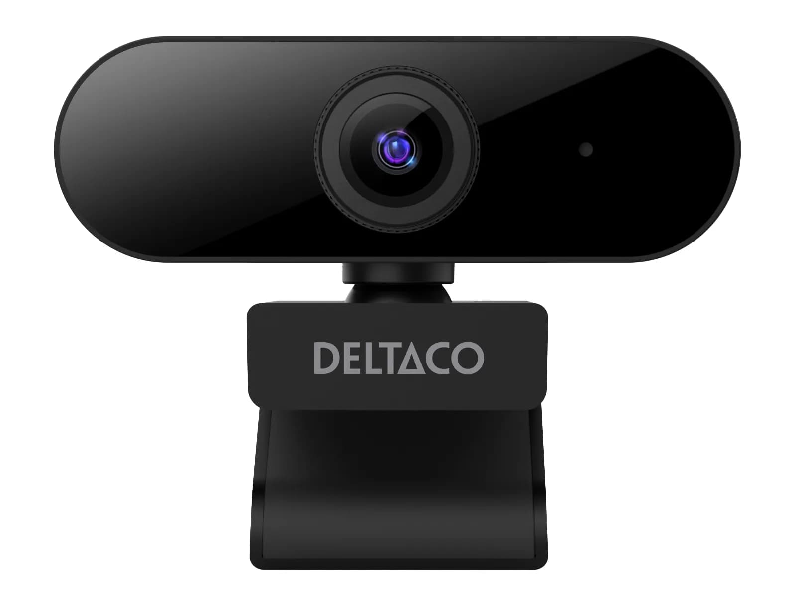 Deltaco W-100 Full HD 1080p -webkamera, musta