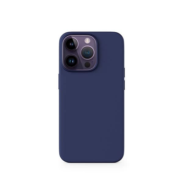 Epico Mag+ Silicone, iPhone 14 Pro -suojakuori, Sininen