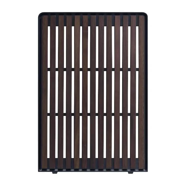 Lian Li A3-3WD -etupaneeli, Walnut/Black