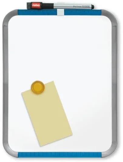 Magneettitaulu Nobo 36x28cm lakkap hopea