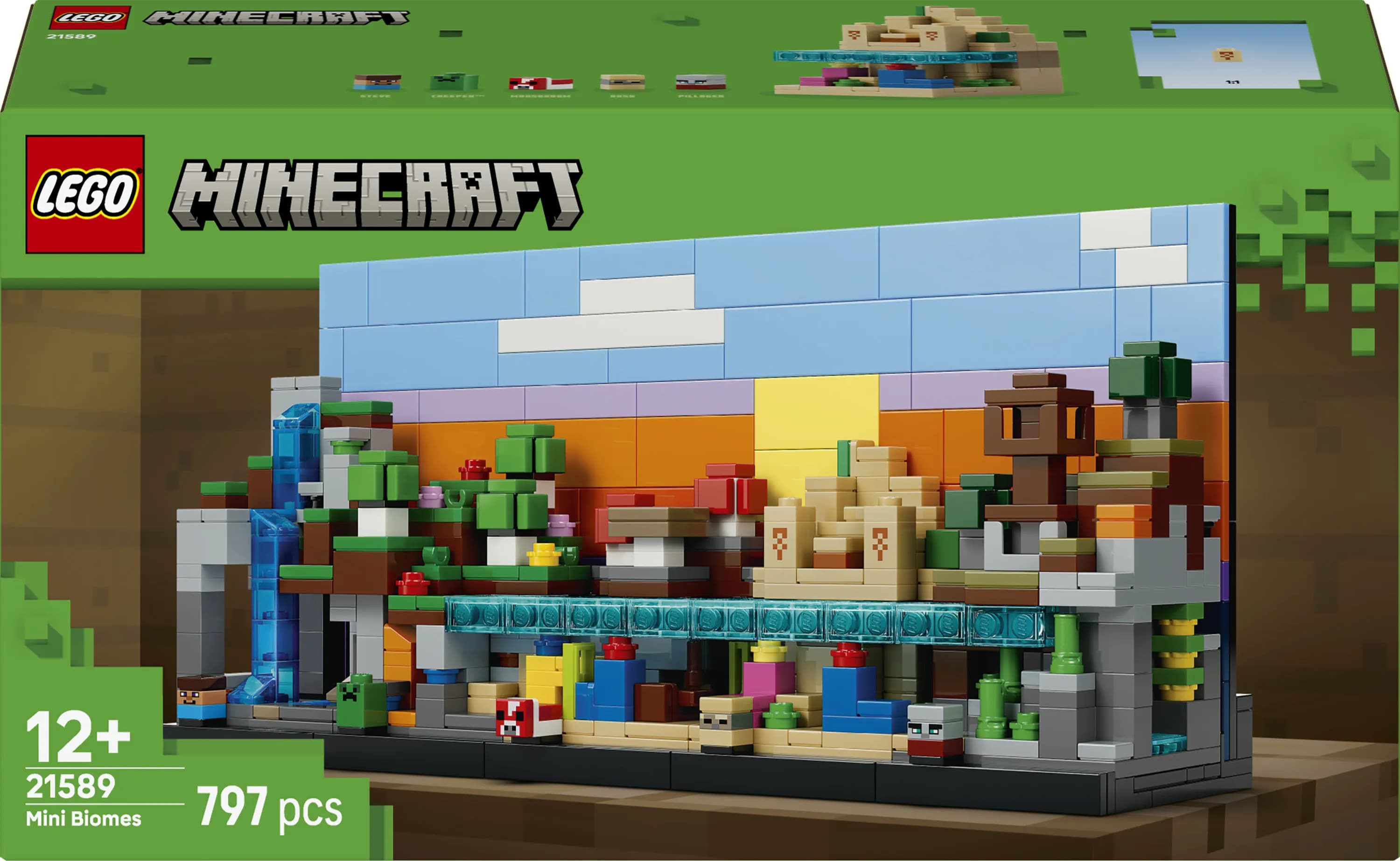 LEGO Minecraft Minibiomit 21589