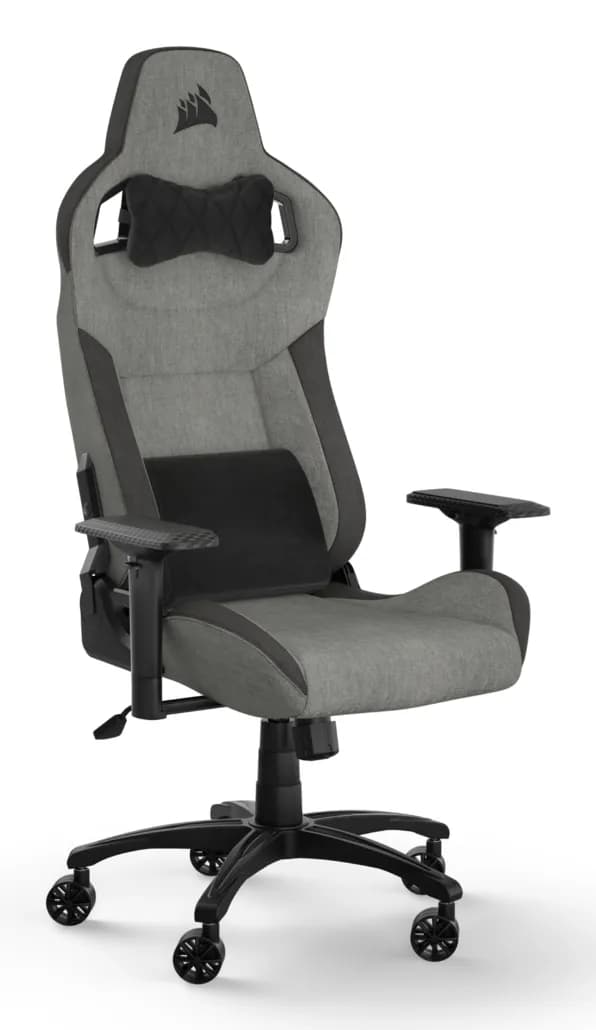 Corsair T3 Rush Fabric -pelituoli, harmaa/hiili