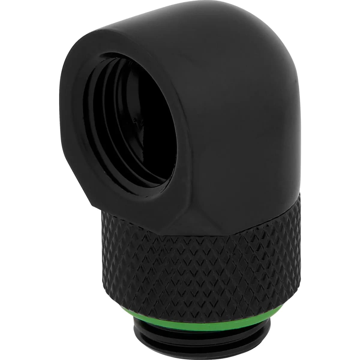 Corsair Fitting (adapter),XF Adapter 2-pack (90° Angled rotary_ black)
