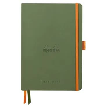 Rhodia Goalbook soft sage A5 dot ivory