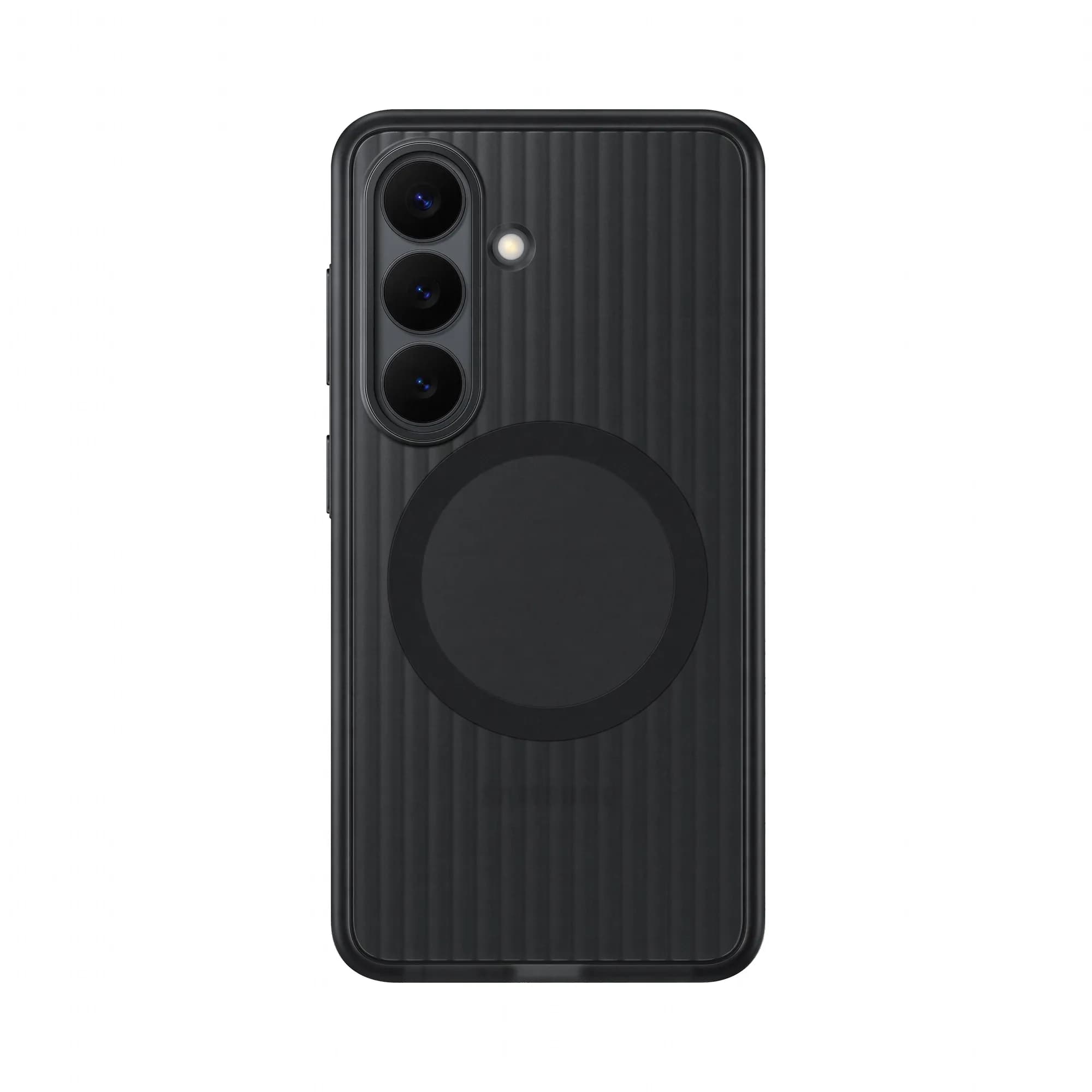 Samsung Galaxy S26 Rugged Magnet Case -suojakuori, Musta