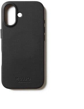 MUJJO Full Leather MagSafe, iPhone 17 -suojakuori, Basalt