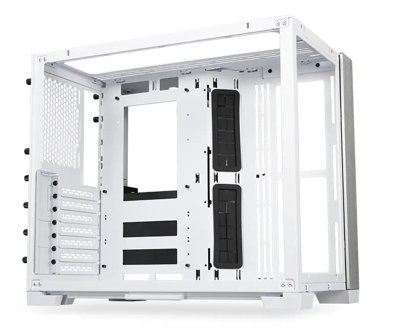 Lian Li O11 Dynamic Mini-S Snow Edition -minitornikotelo ikkunalla, valkoinen