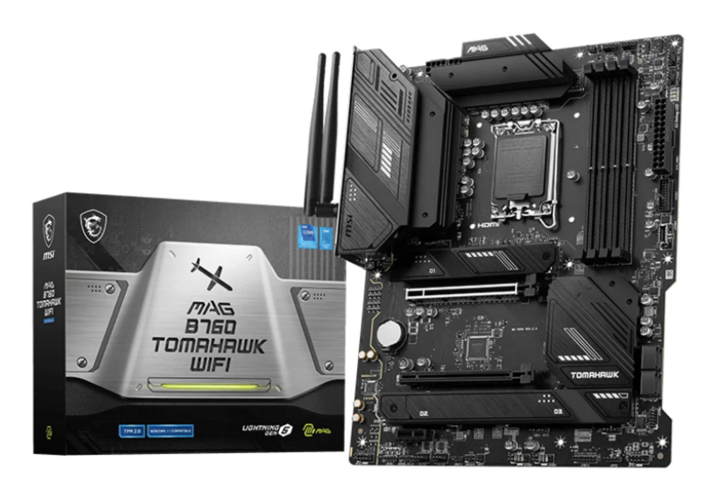 MSI MAG B760 TOMAHAWK WIFI LGA1700 ATX -emolevy